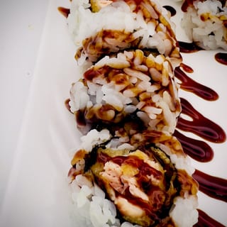 (Off) Salmon tempura roll