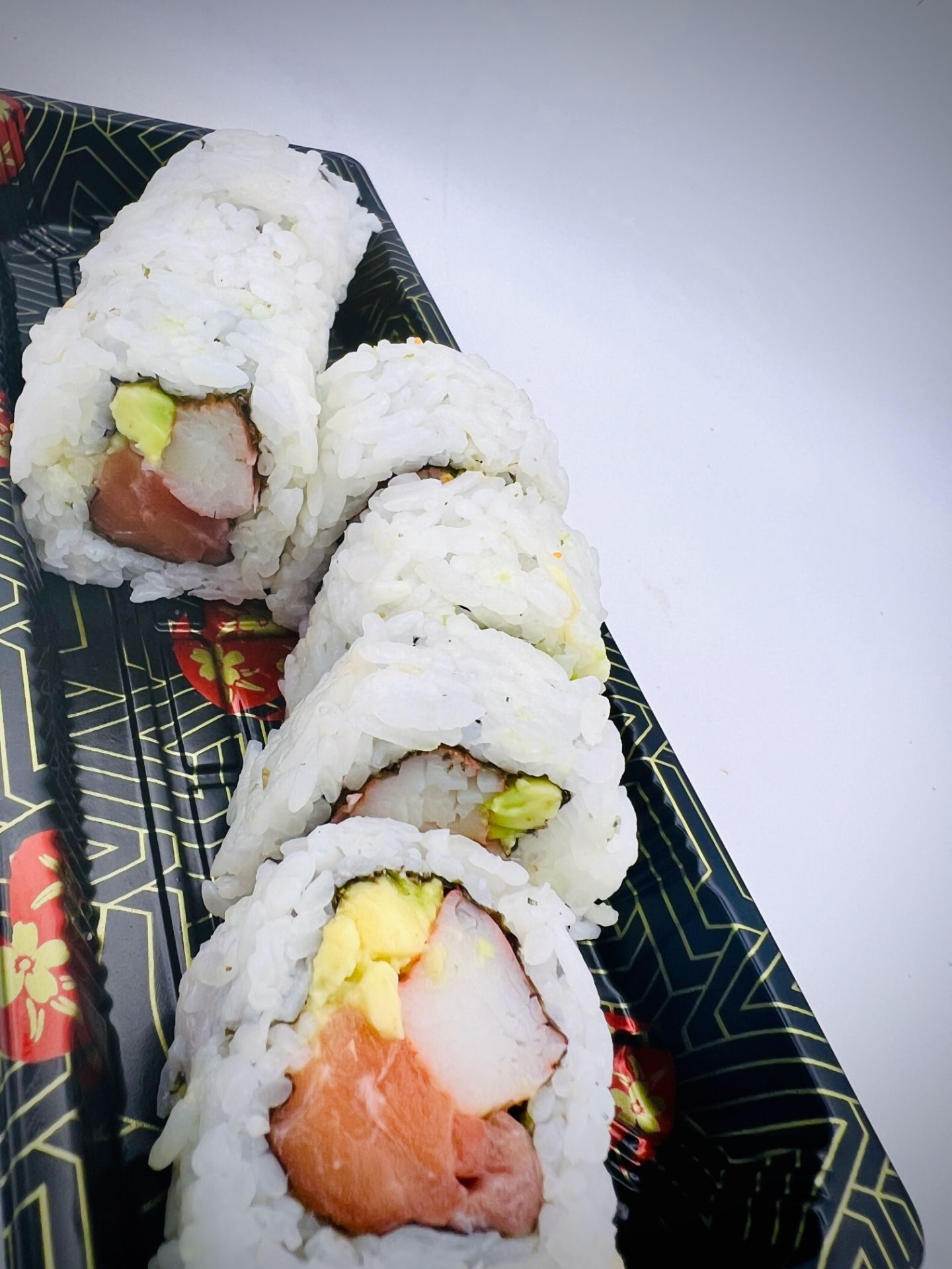 (Off) Alaska roll.