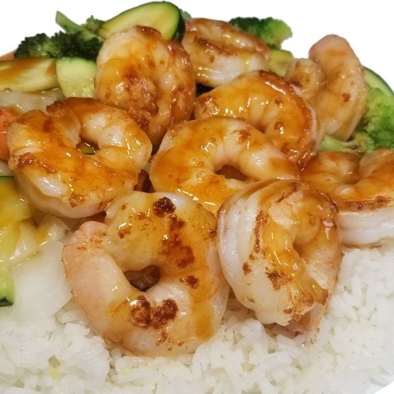 A3. Shrimp Teriyaki Bowl (D).