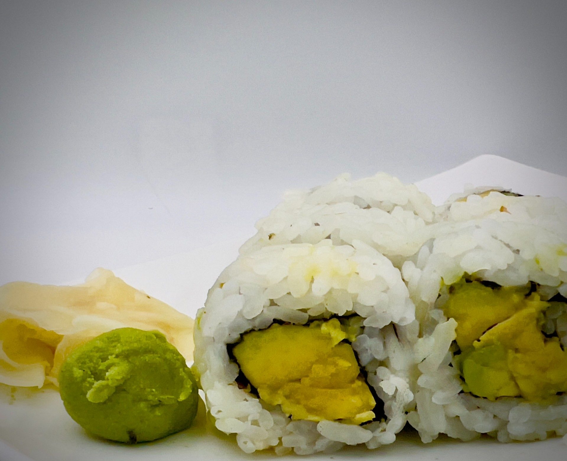 (Off) Avocado roll.